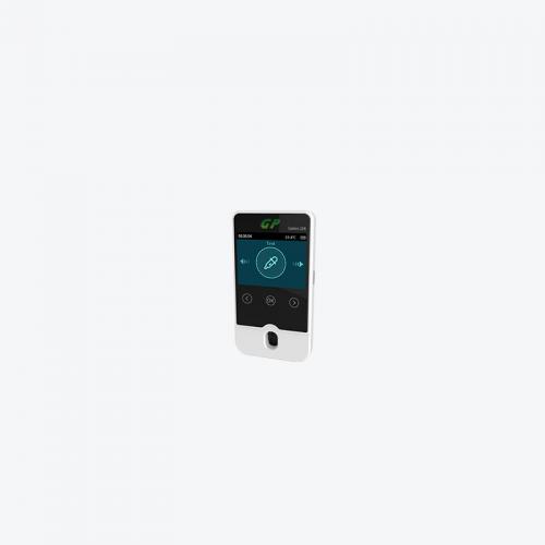 Hand-held chemistry and immunofluorescence analyzer