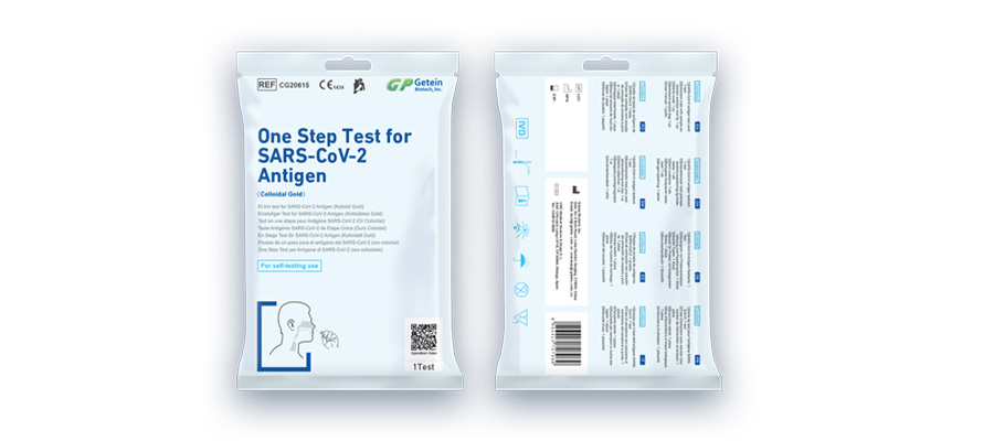 Getein SARS-CoV-2 Antigen Self-Test Certified by Thailand and Malaysia