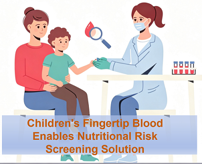 Children's Fingertip Blood Enables Nutritional Risk Screening Solution